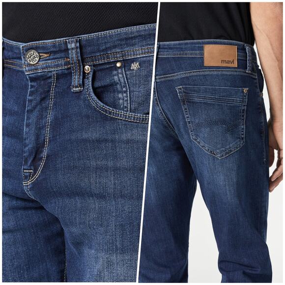 Mavi | Men | Matt Relaxed Mid Rise Straight Leg Jeans | Size 32x32 - Picture 14 of 14